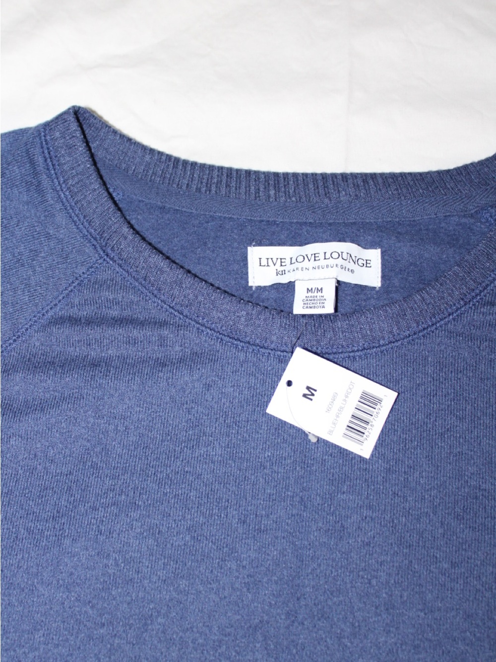 Women's Crewneck Sweater - Blue